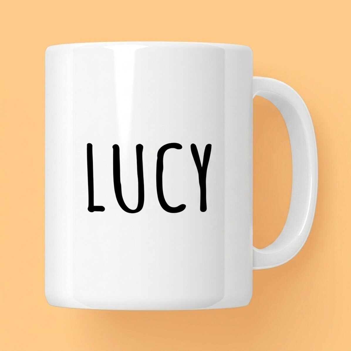 Personalised mug with name