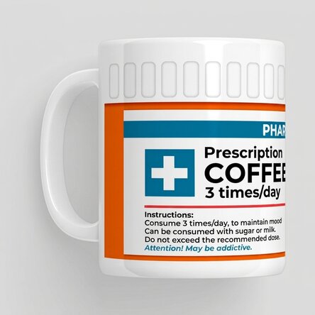 Mug with message - Prescription