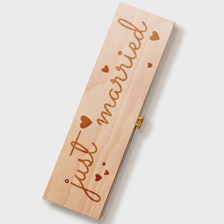 Wine box - just married