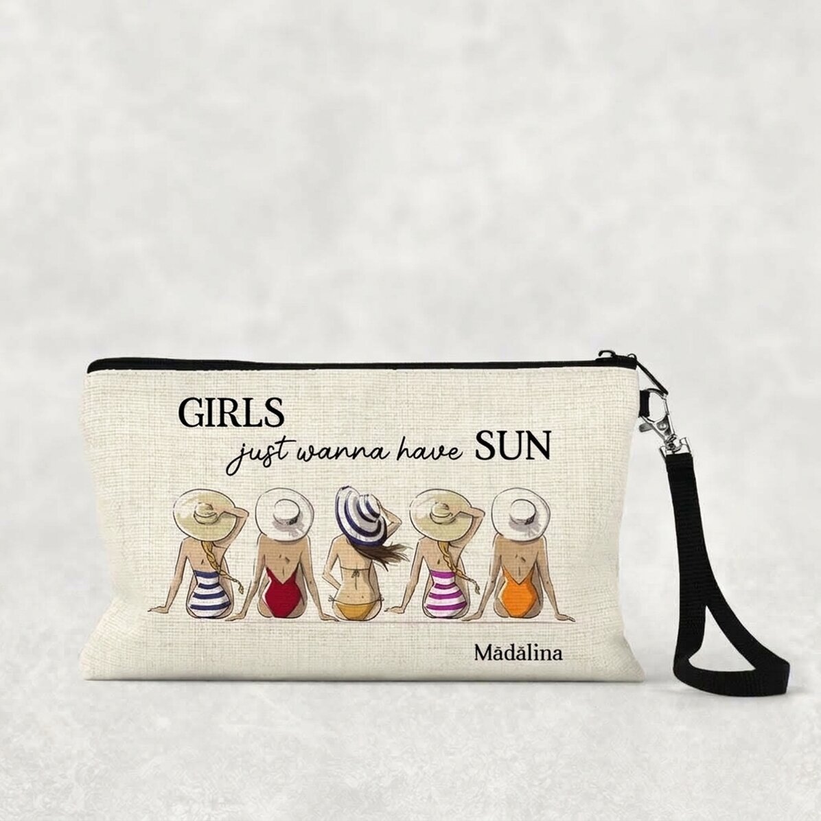 Personalised make-up kit with text - Summer girls