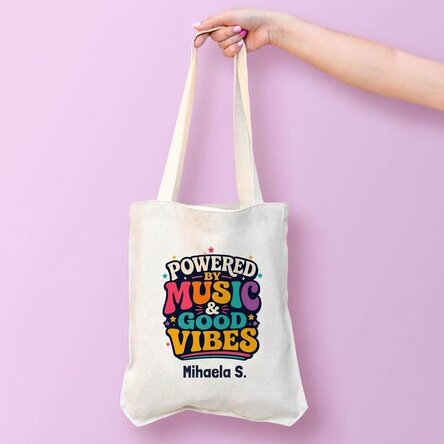 Personalised bag with name - Powered by