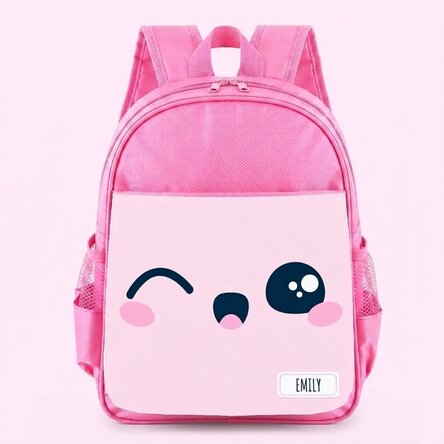 Personalised school bag with name - Cute