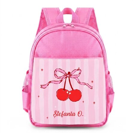 Personalised school bag with name – Bow