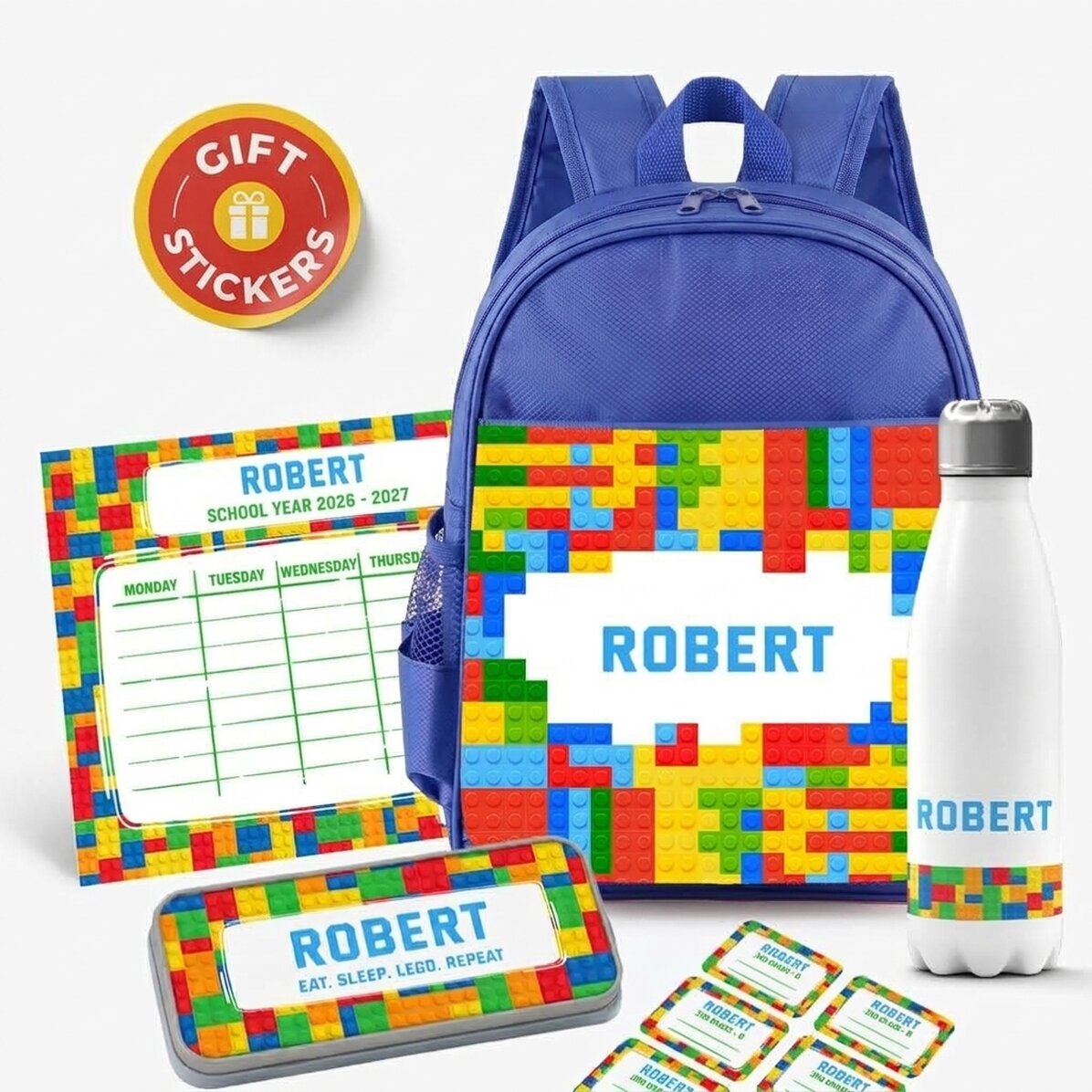 Personalised school set – Lego
