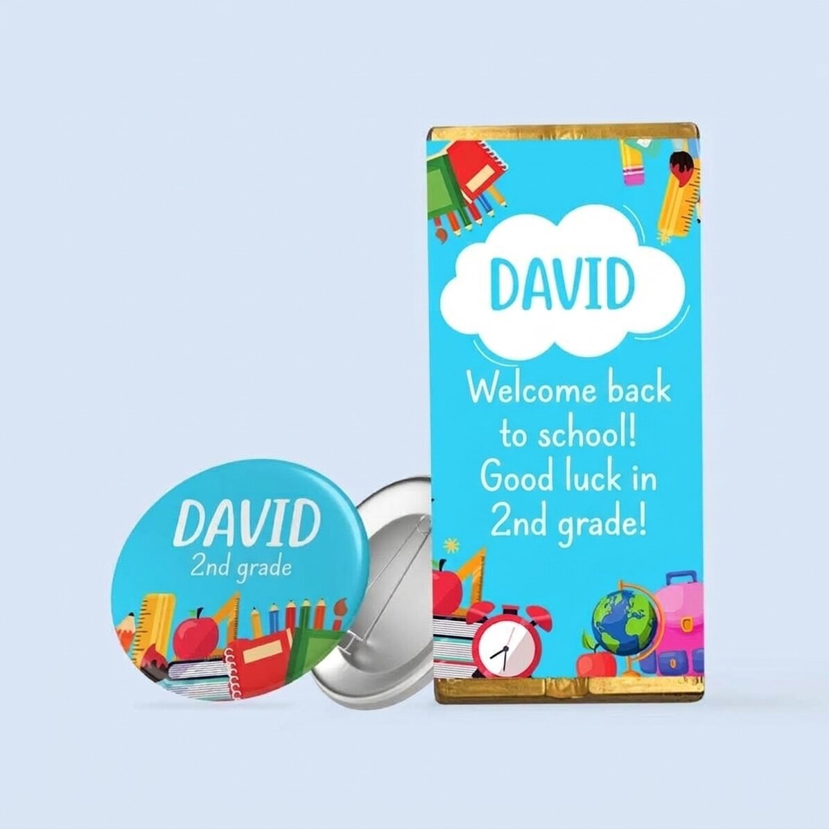 Personalised gift set for children – Welcome back to school