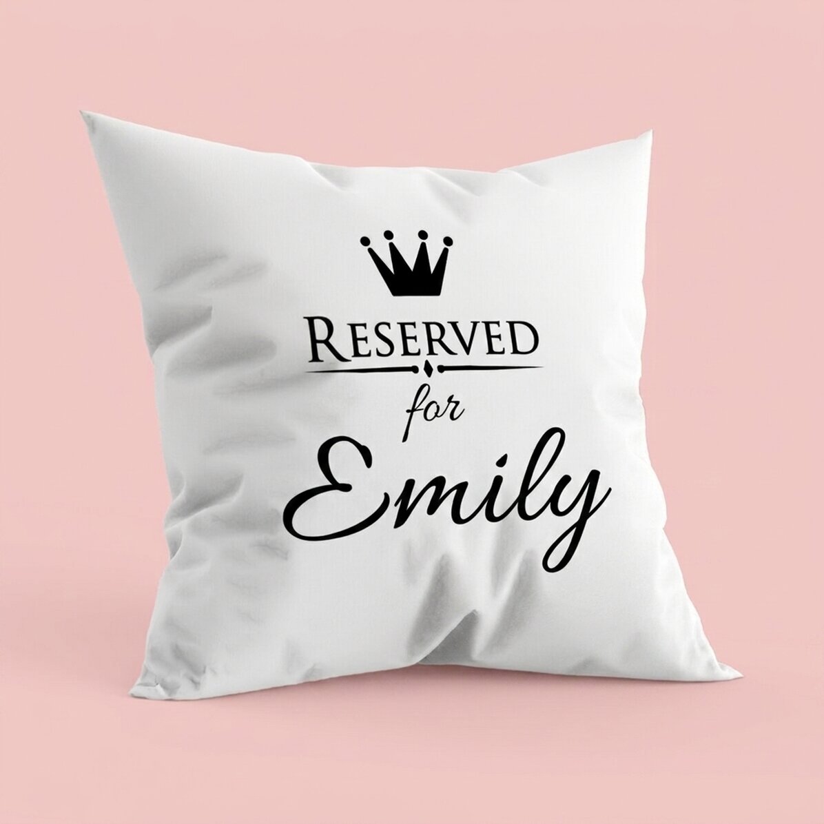 Personalised cushion - reserved for...
