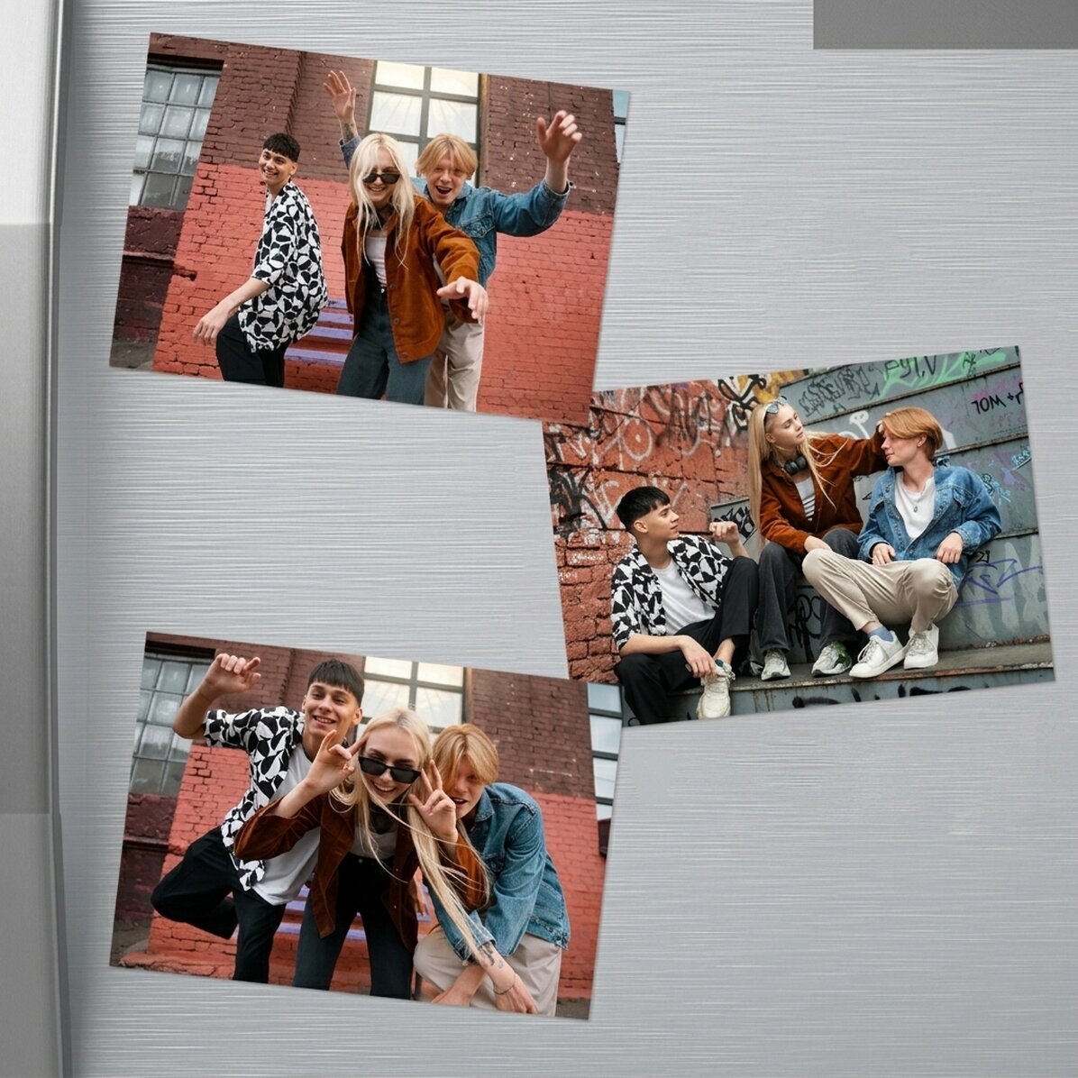 Photo Magnets - set of 8 pieces, 10x7cm