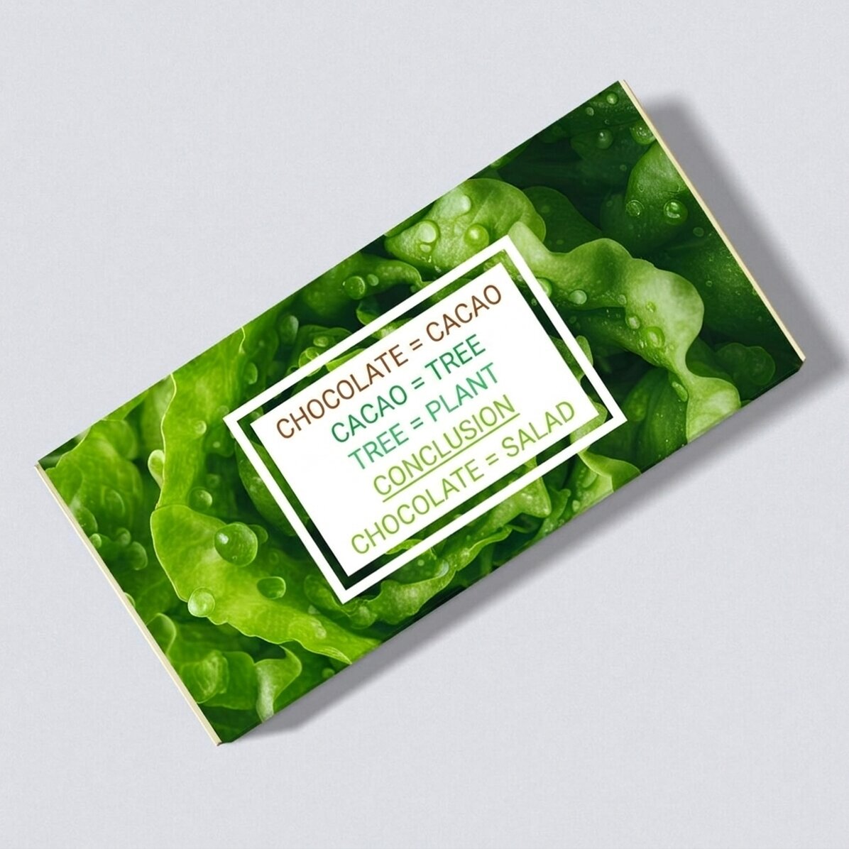Personalised chocolate - Healthy chocolate