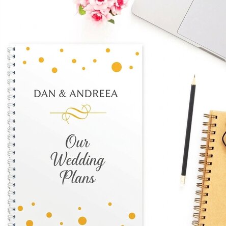 Personalised Notebook - Our Plans