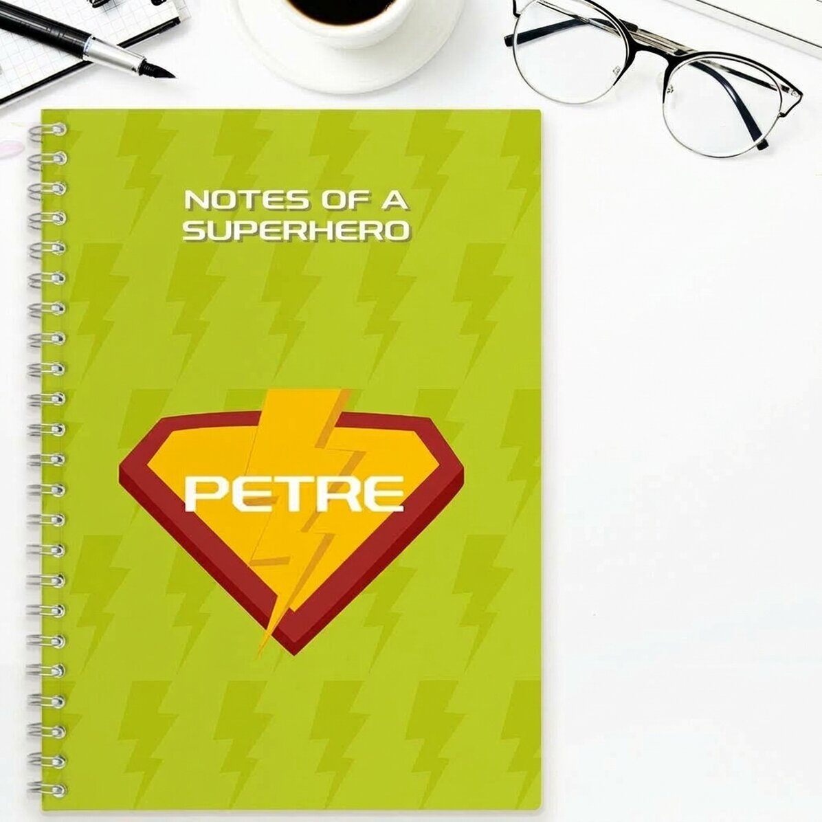Personalised notebook - Superhero