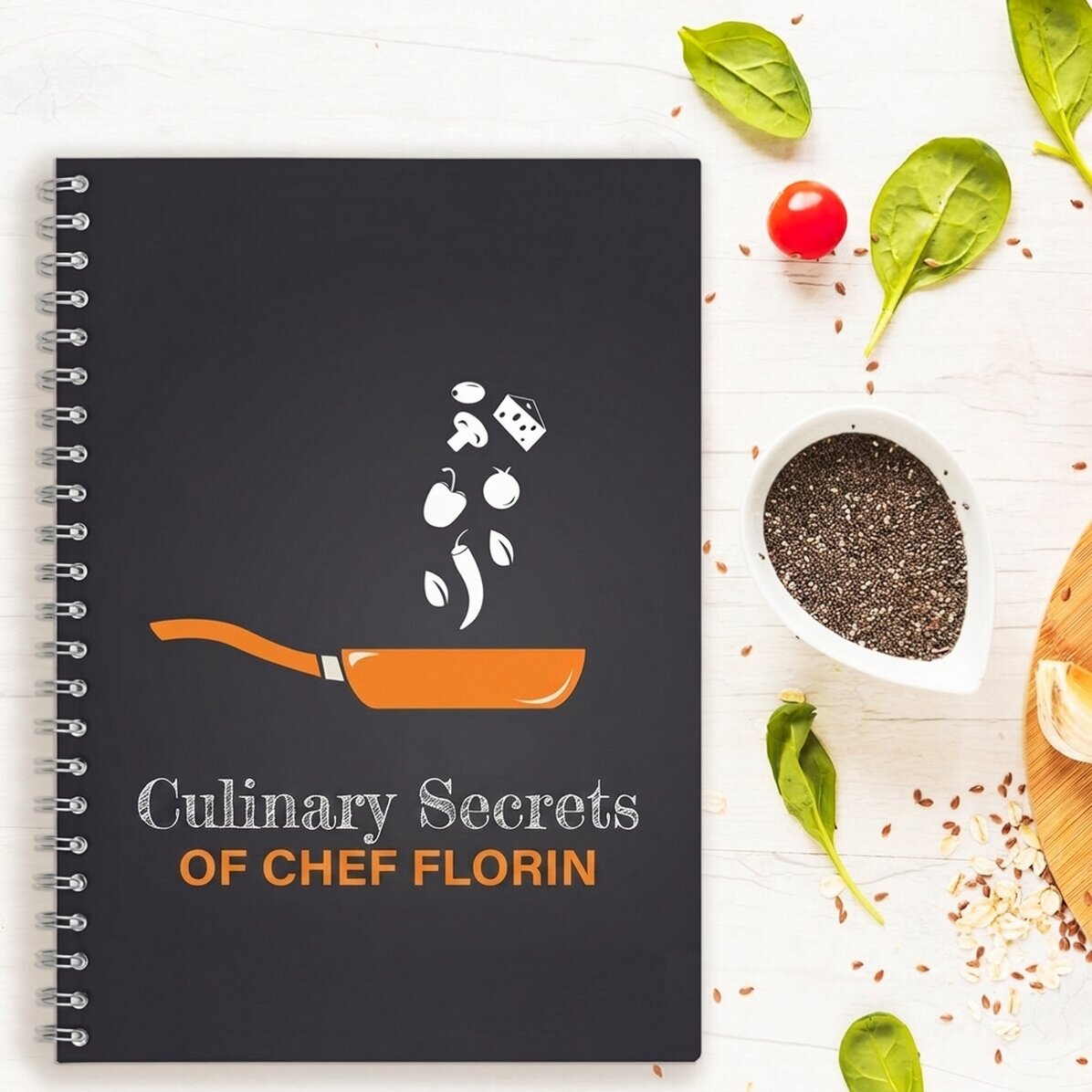 Personalised notebook - Secrets of a Masterchef
