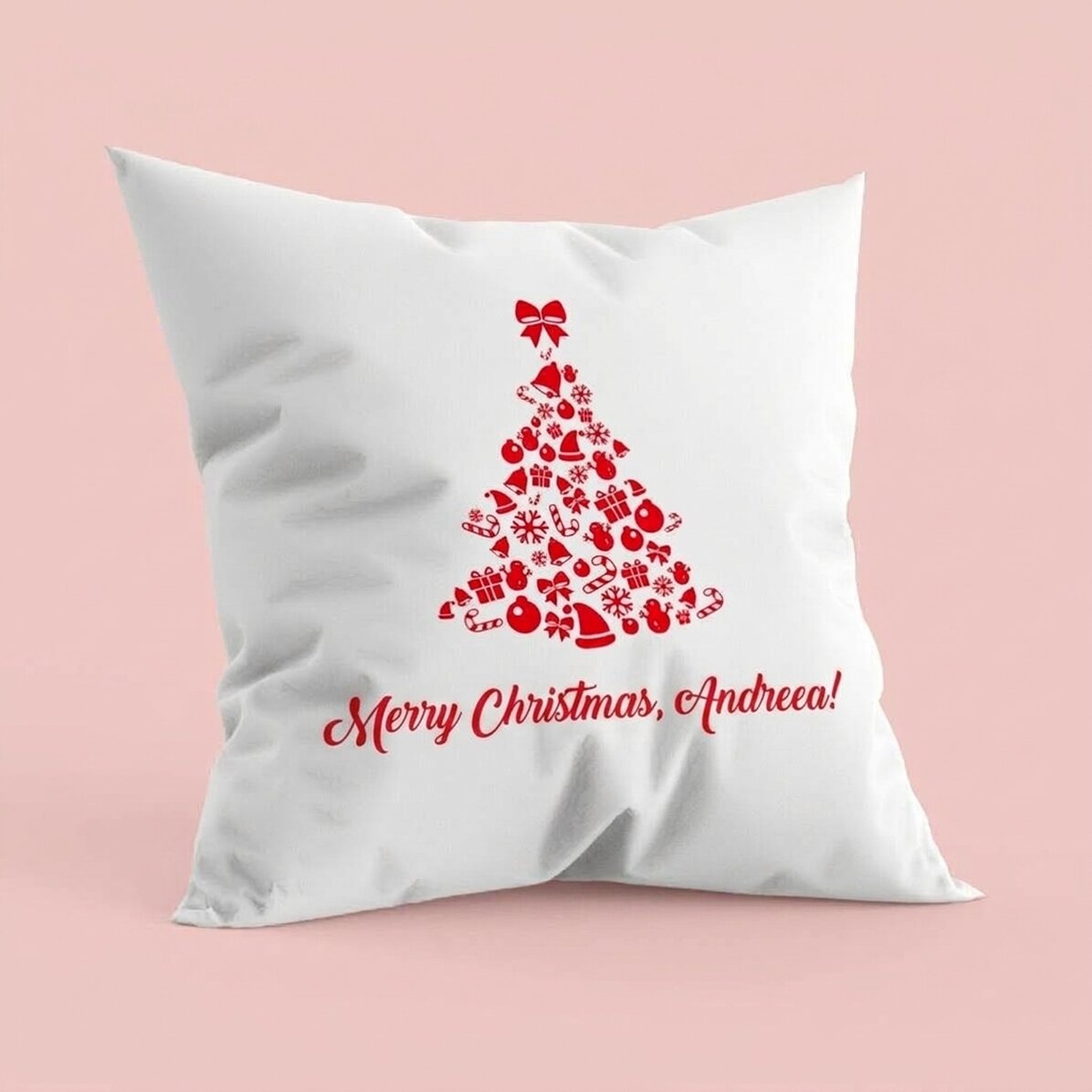 Personalised cushion - Merry Christmas!