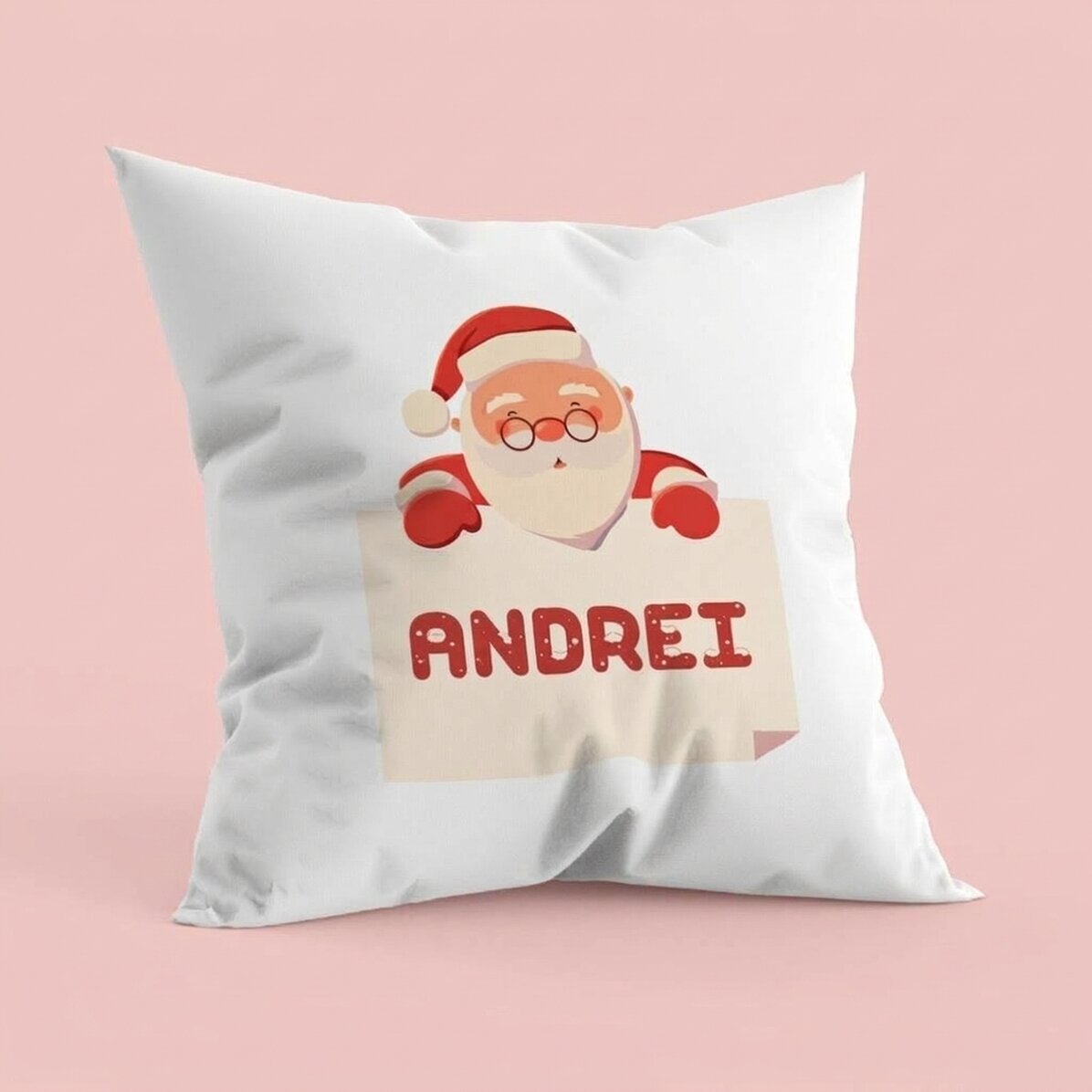 Personalised cushion - Name for Father Christmas