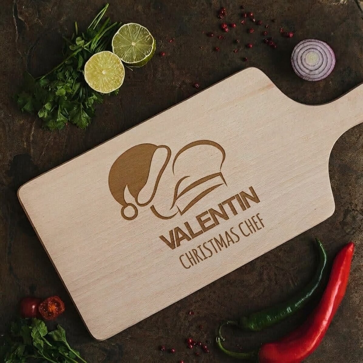 Customised chopper - Christmas Chef