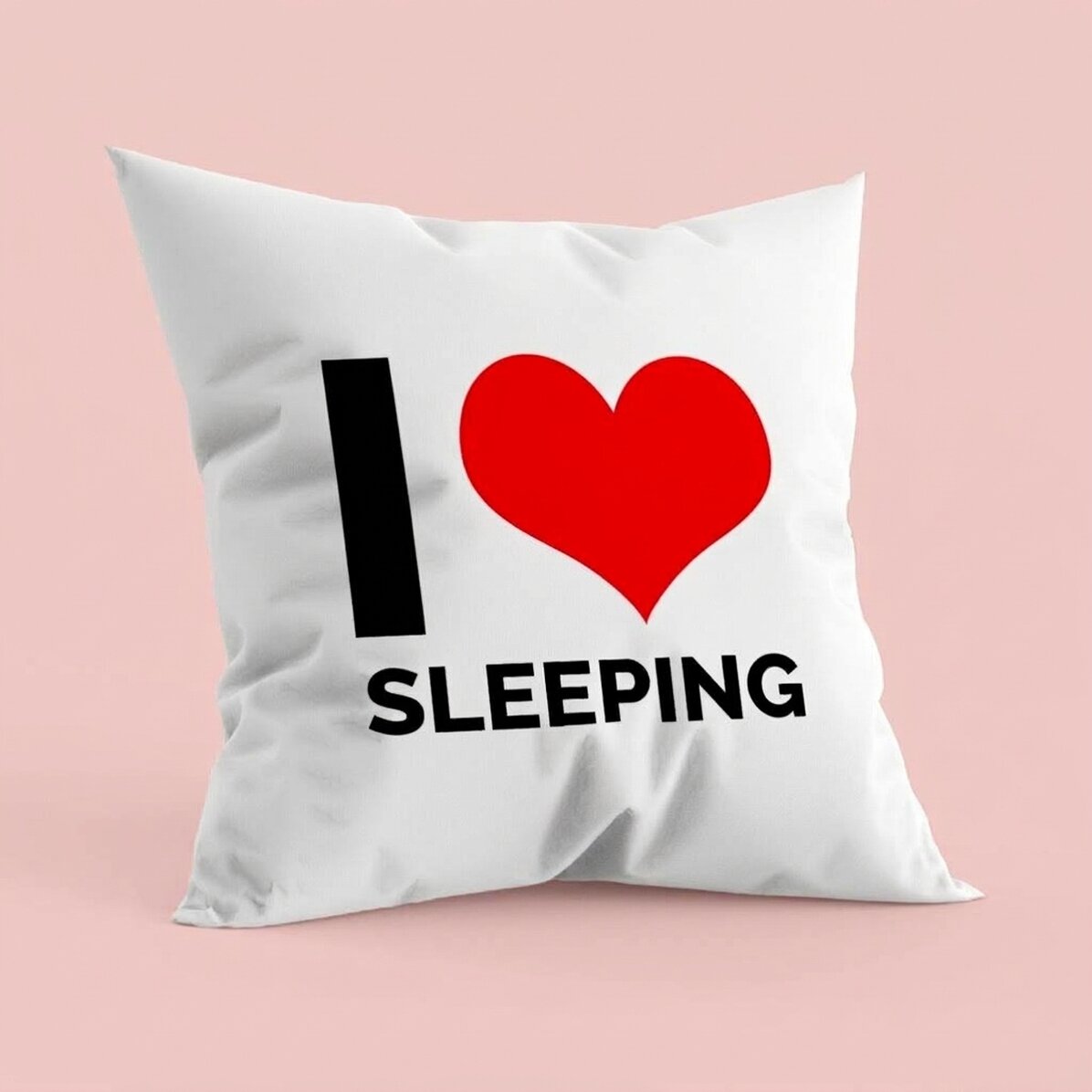 Personalised cushion - I LOVE