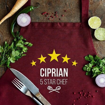 Customised sort - 5-star chef