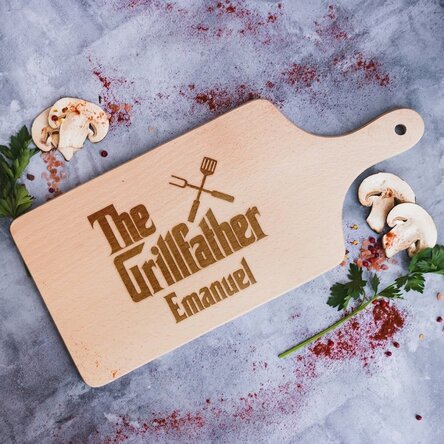 Customised chopper - The Grillfather