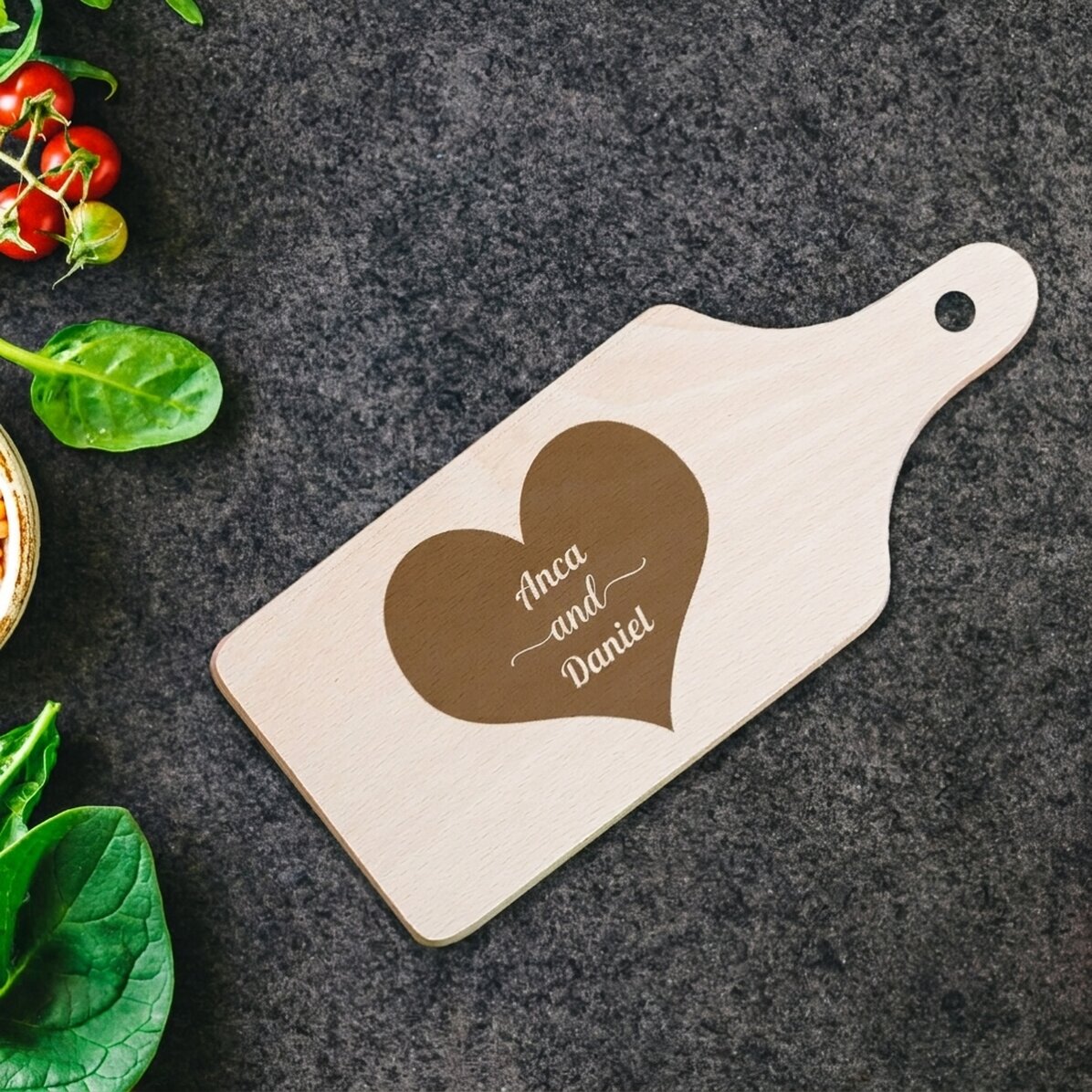 Personalised mini chopper for couples