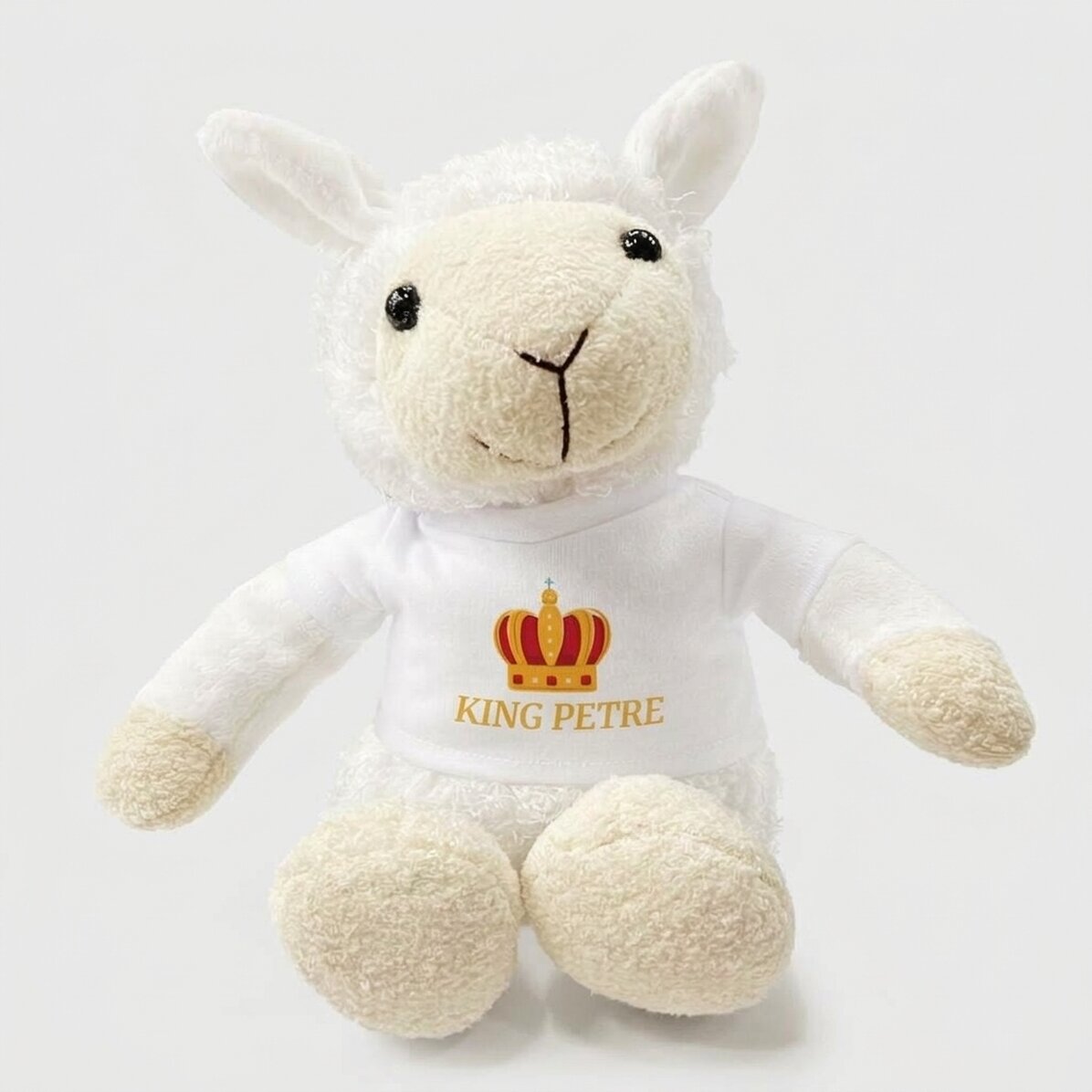 Customised sheep plush toy - King
