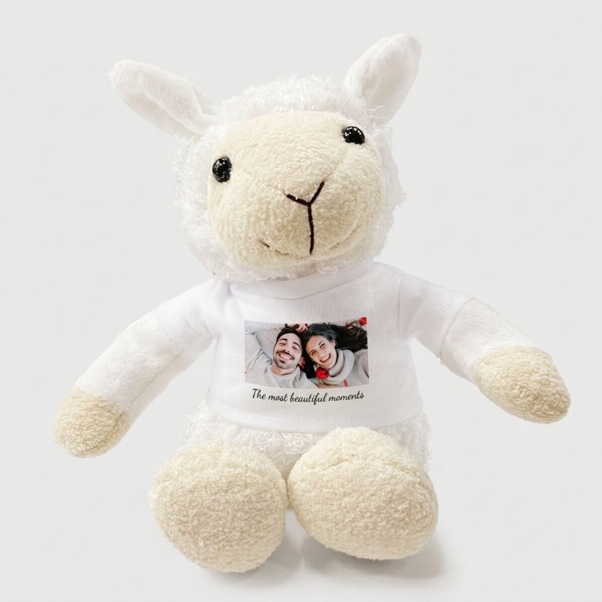Personalised sheep with a photo and text