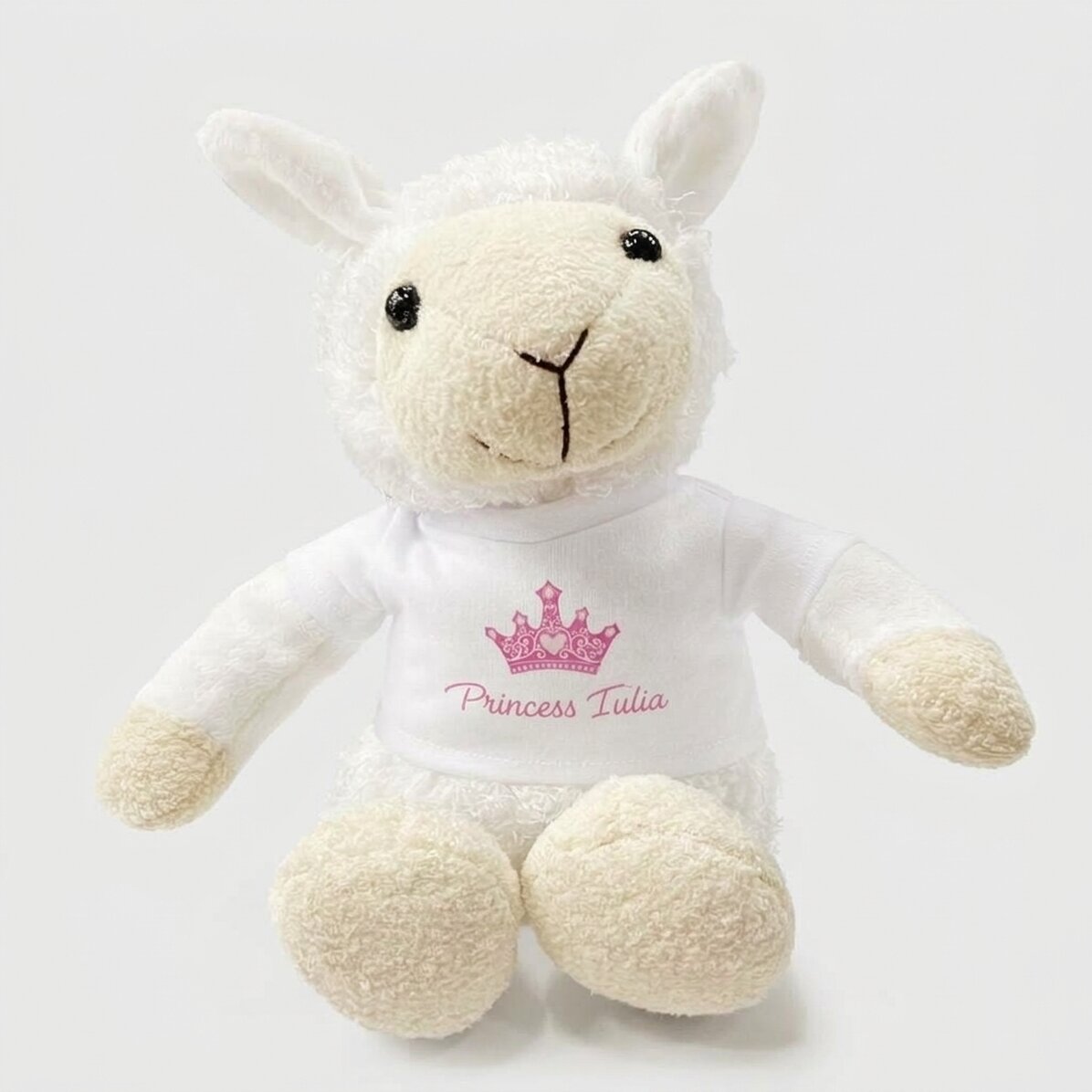 Personalised sheep plush toy - Princess