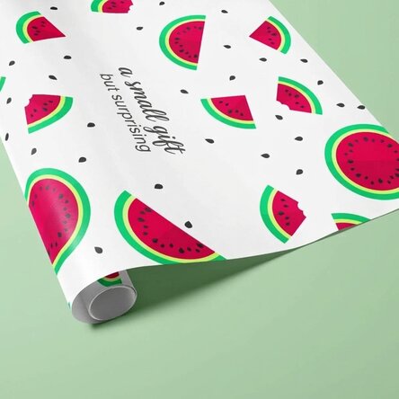 Personalised gift wrapping paper - Watermelons