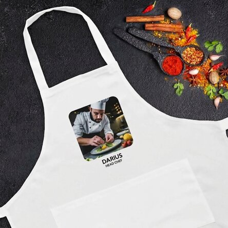 Personalised sort with a photo and text