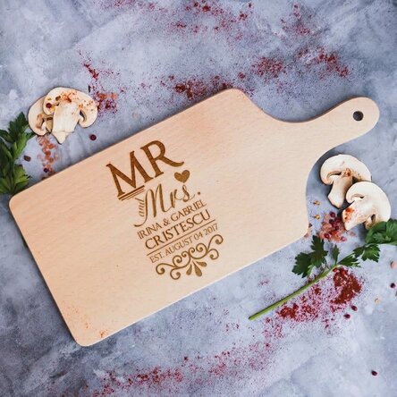 Personalised chopper - Mr & Mrs