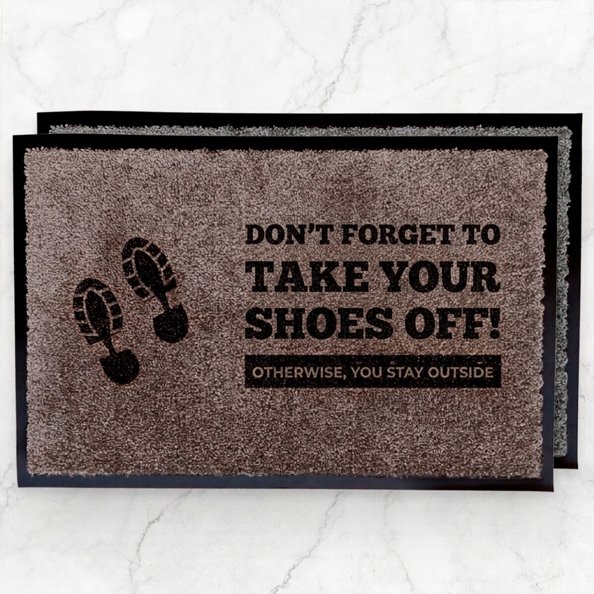 Customised indoor entrance mat - Don