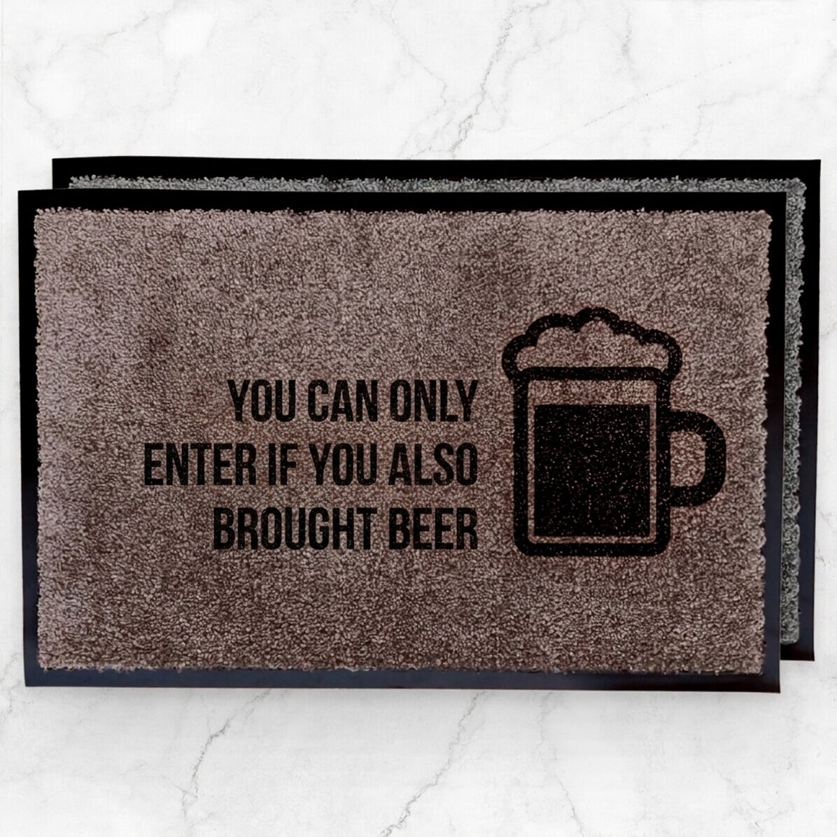 Customised indoor entrance mat - Beer