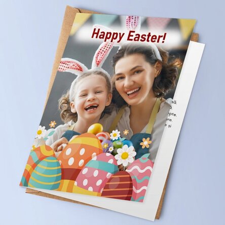 Personalised photo card - Happy Easter!