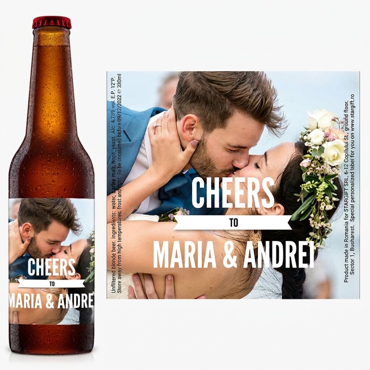 Personalised beer - cheers to