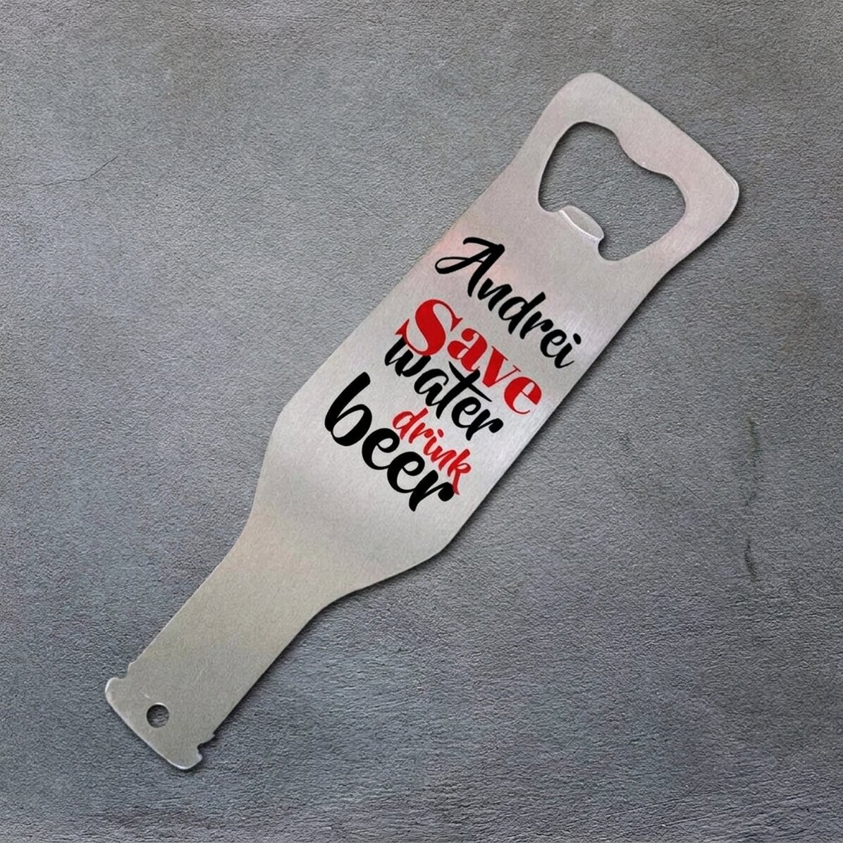Personalised beer opener - Drink beer
