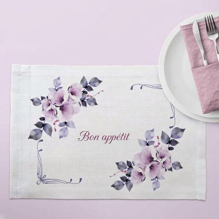 Personalised plate holder - Good appetite