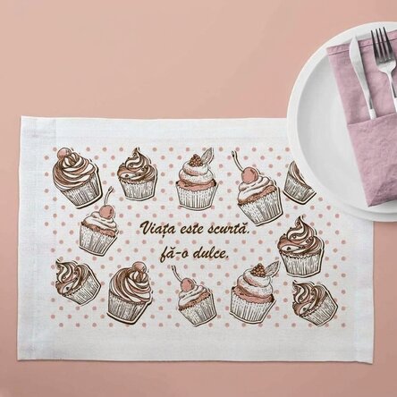 Personalised plate holder - Sweet life