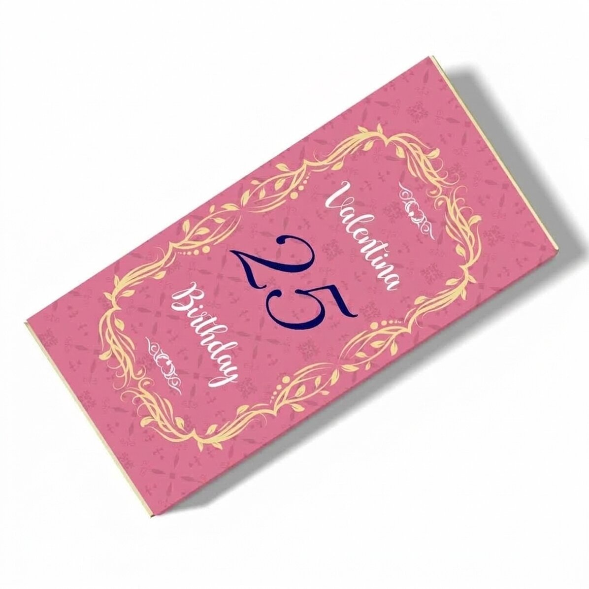 Personalised chocolate with text - Anniversary