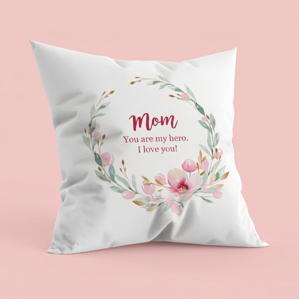 Personalised cushion with text - Mum 2