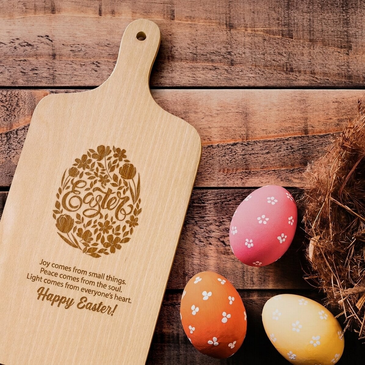 Customised chopper - Happy Easter!