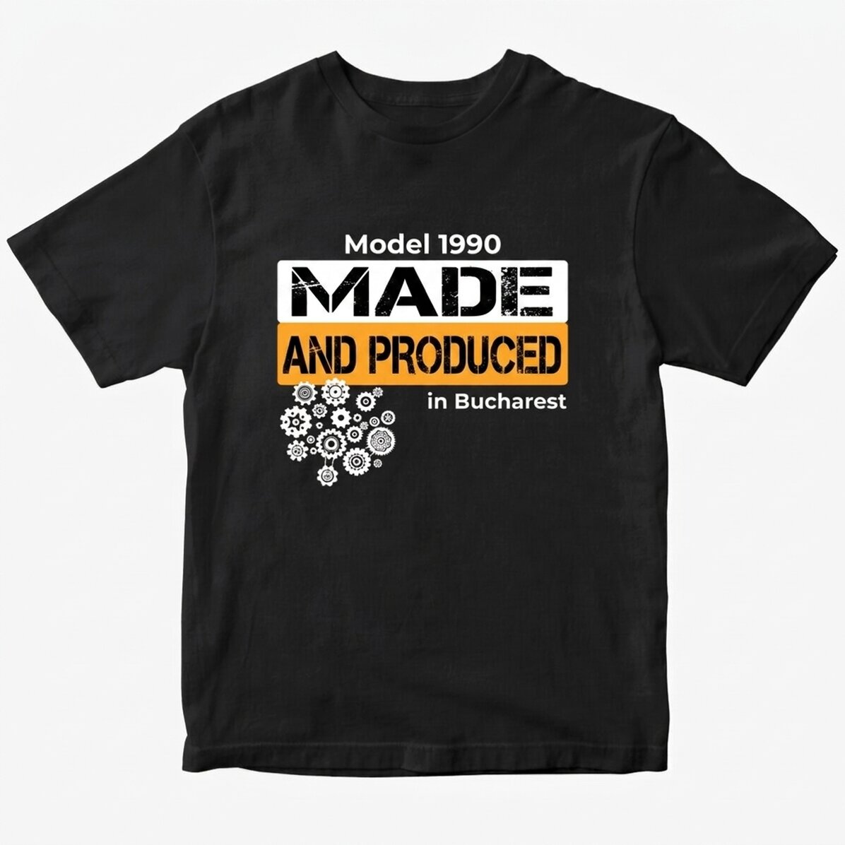 Personalised T-shirt - model Year of manufacture
