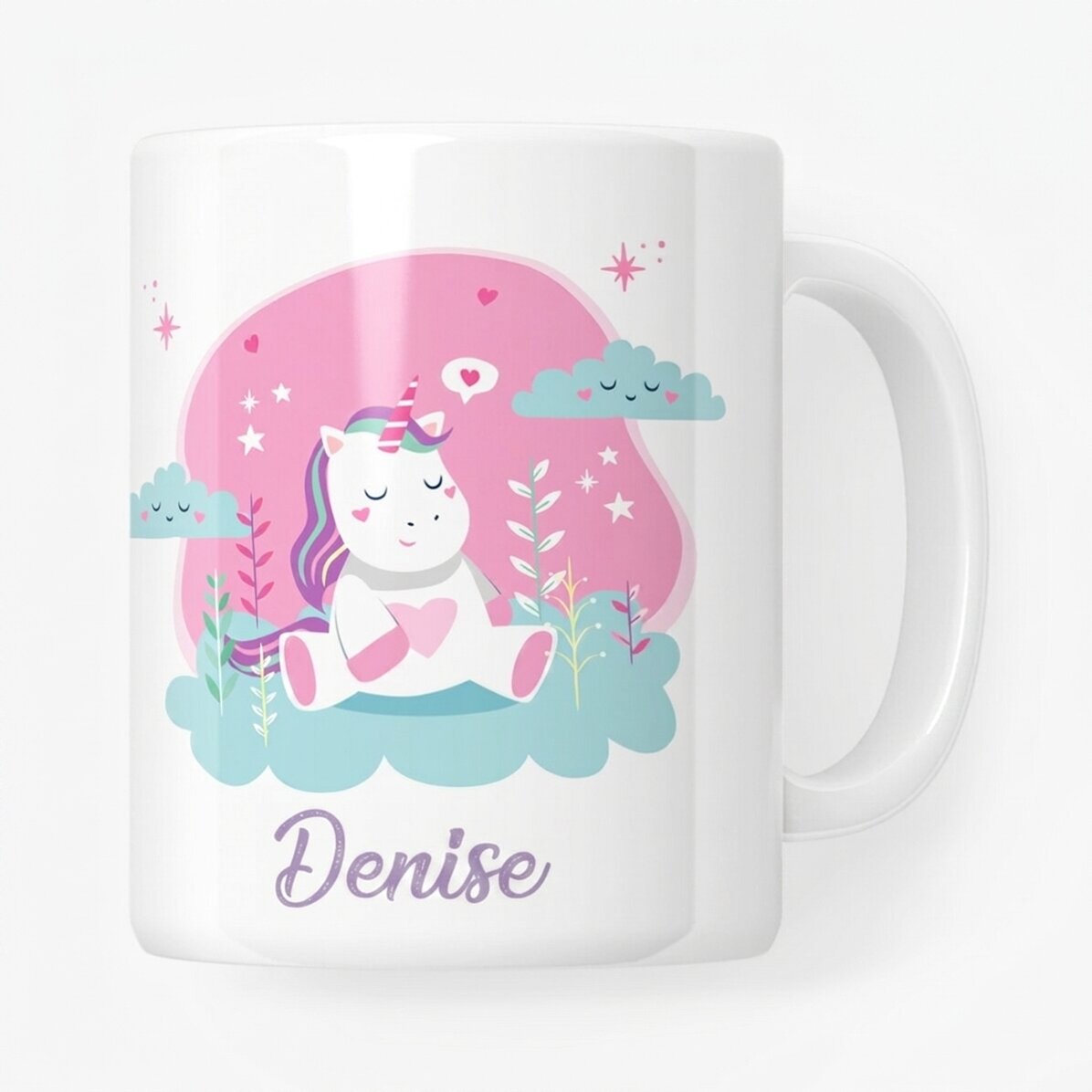 Personalised mug with text - Pony