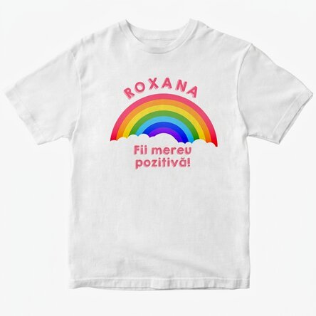 Personalised T-shirt with text - Always be positive