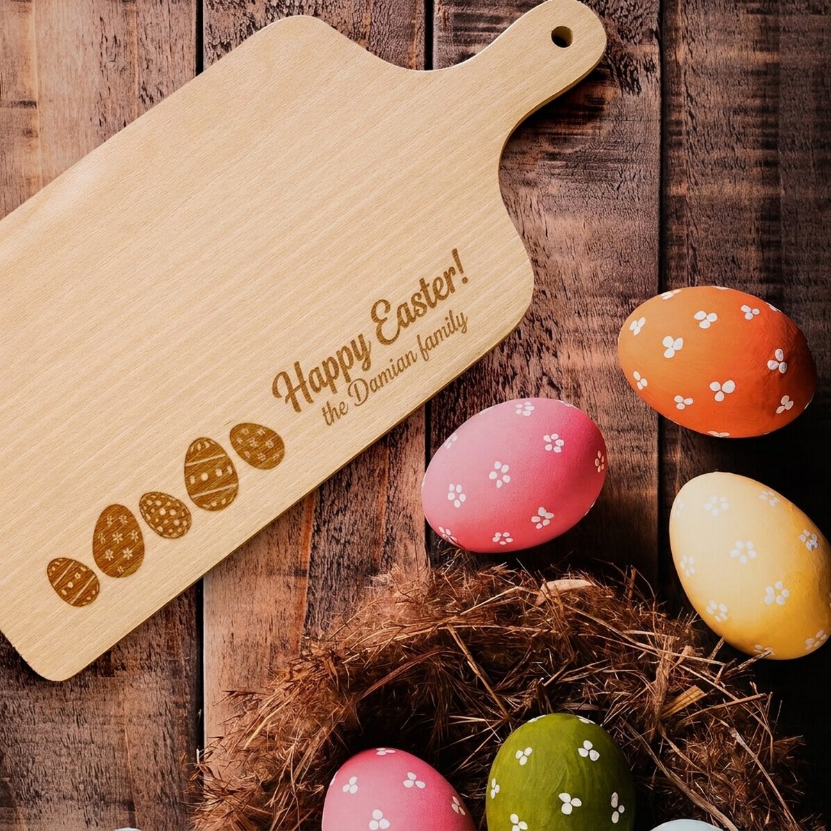 Customised chopper - Easter egg