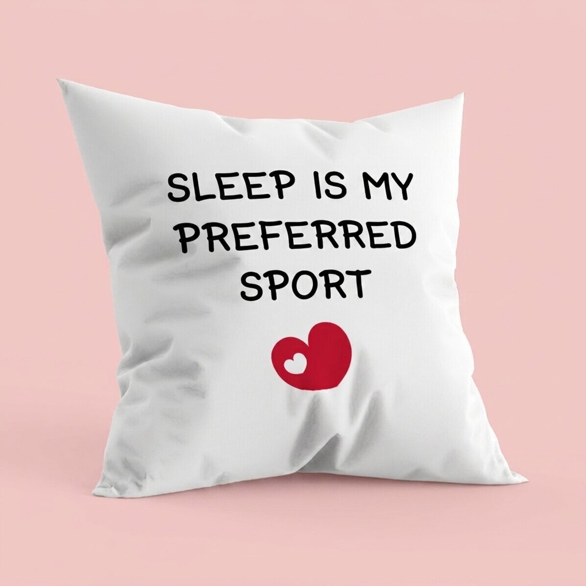 Personalised cushion with text - Favourite sport