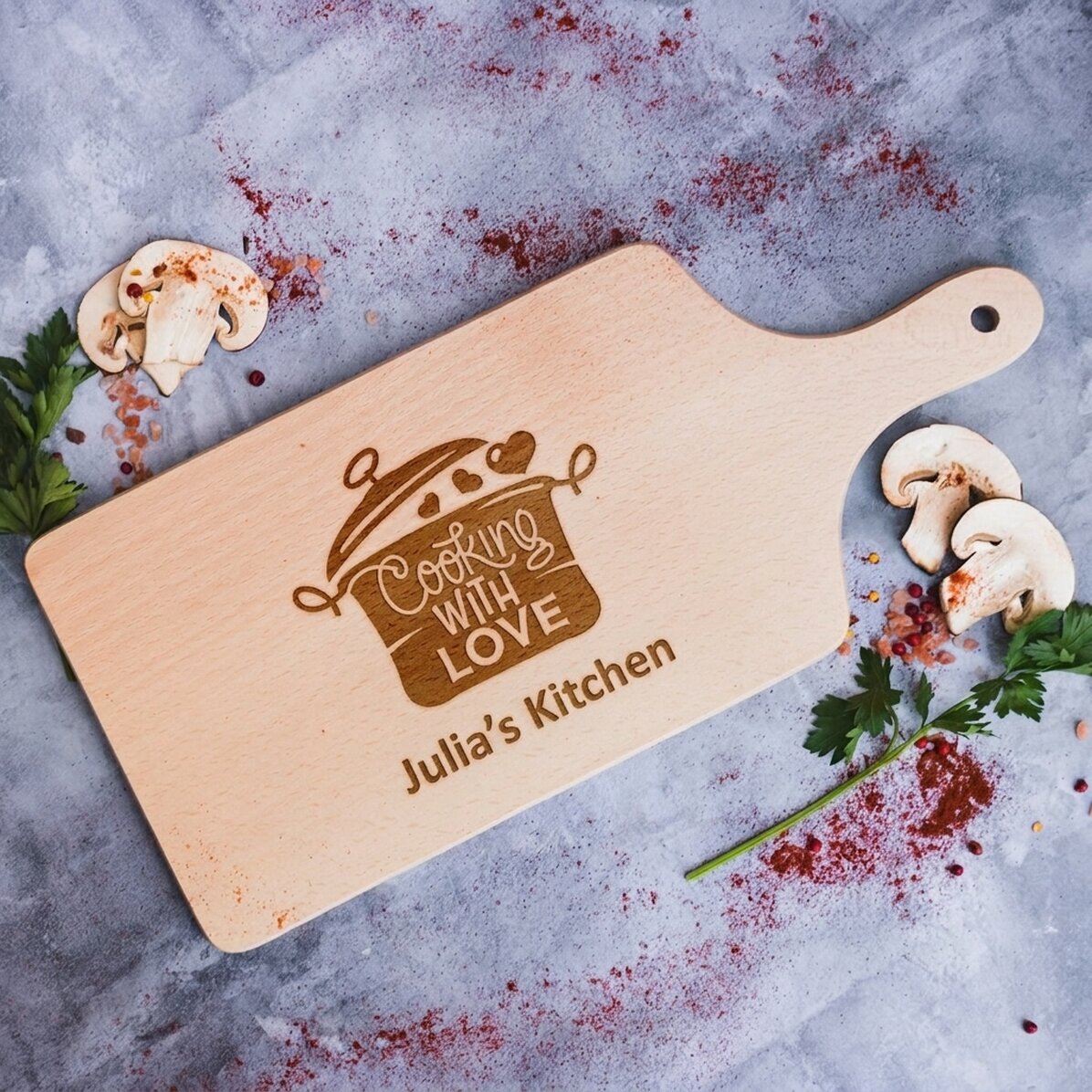 Customised chopper - Cooking with love