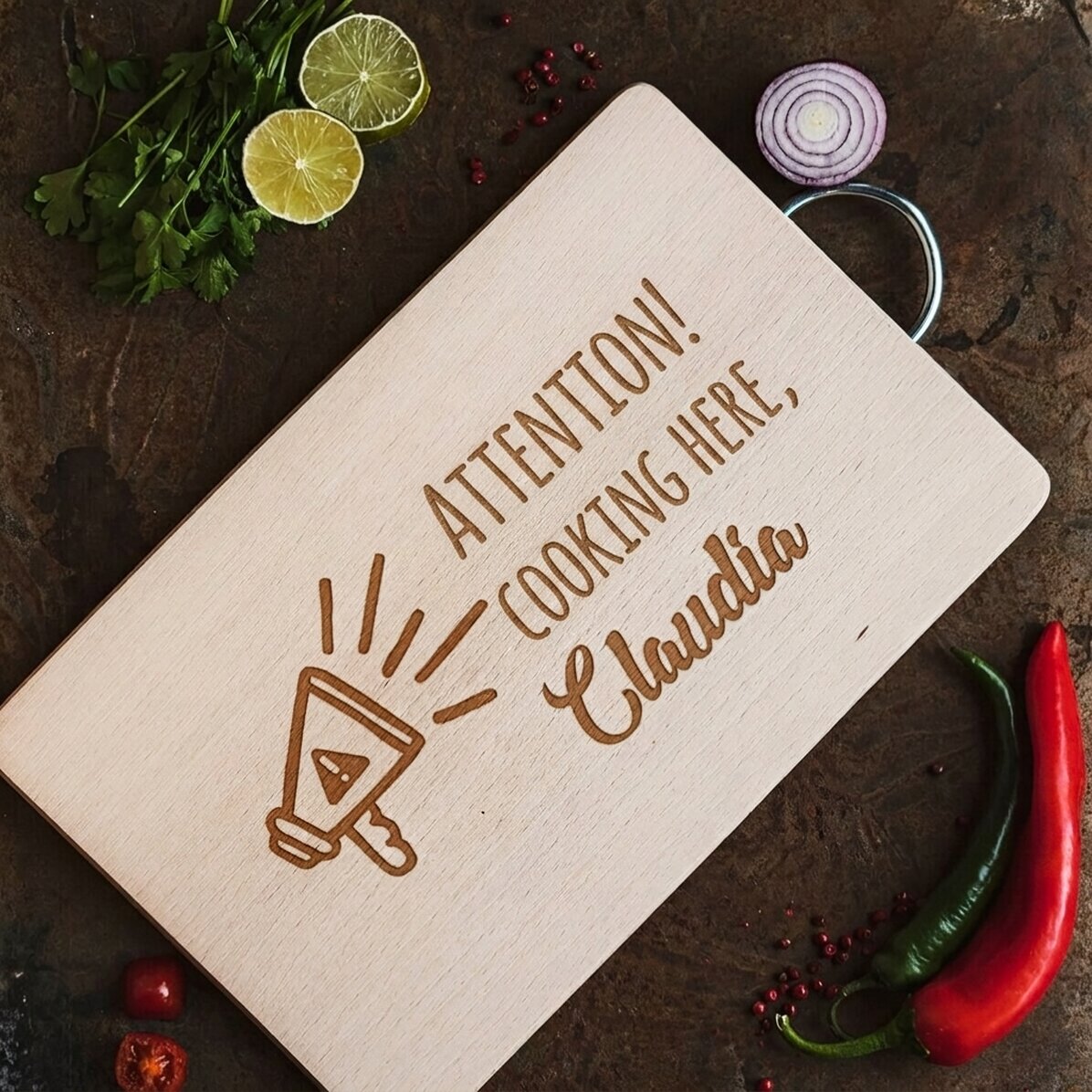 Customised chopper - Attention, cooking in progress...
