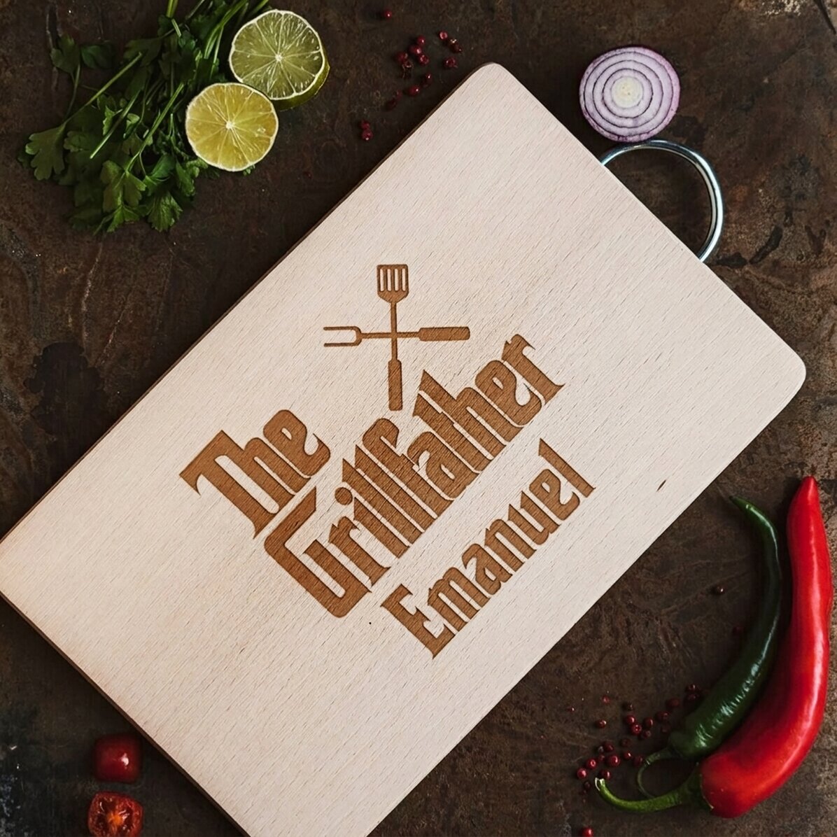 Customised chopper - The Grillfather