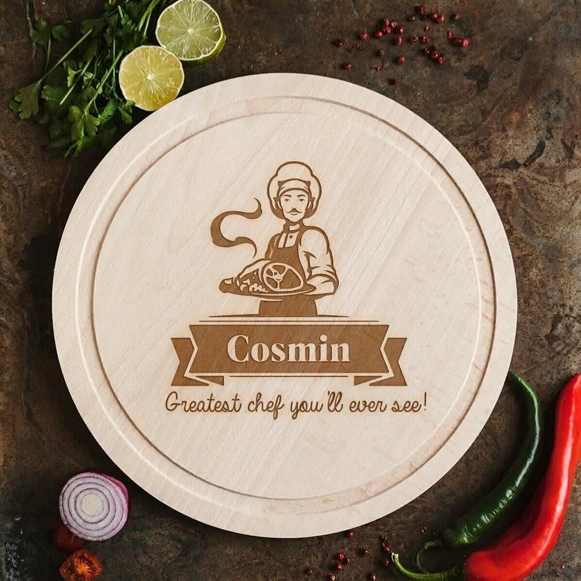 Customised round chopper - Greatest Chef