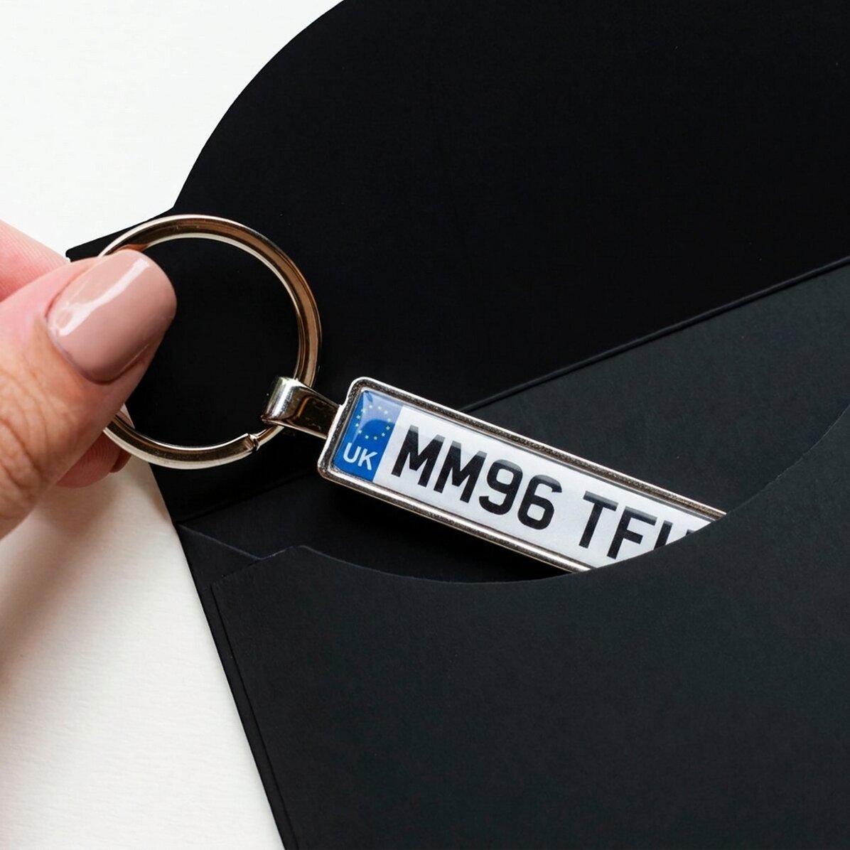 Elegant black gift envelope