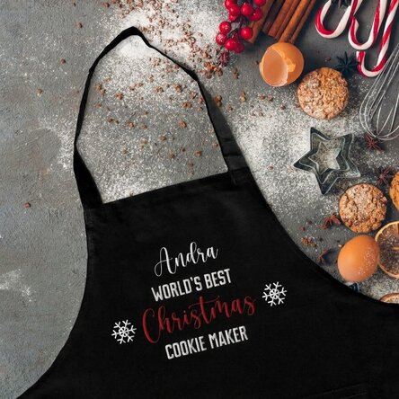 Customised sort with text - Best Christmas cookie maker