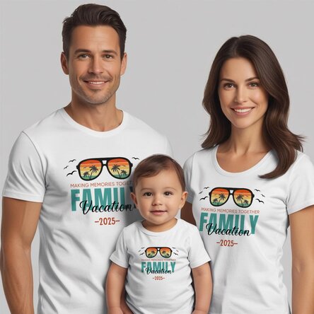 Tricou din bumbac pentru copii/adulți personalizat - Making Memories